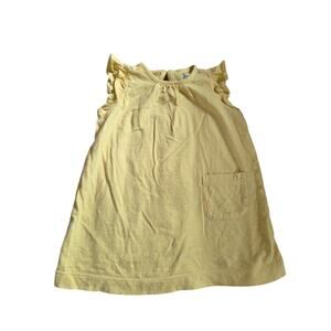 Primary Yellow Polka-A-Dot Pocket Dress